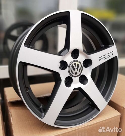 Диски Replica VAG R15 5x100 Polo - Rapid
