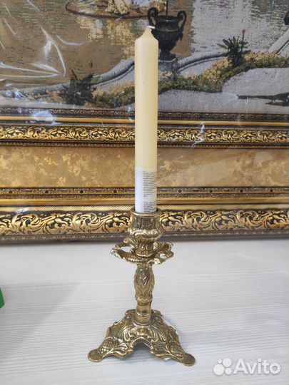 Подсвечник бронза