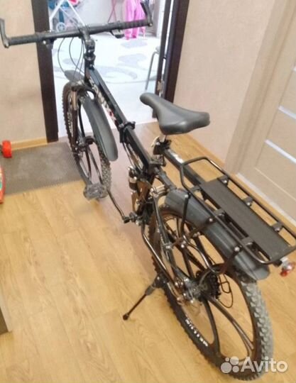 Велосипед складной на литых дисках