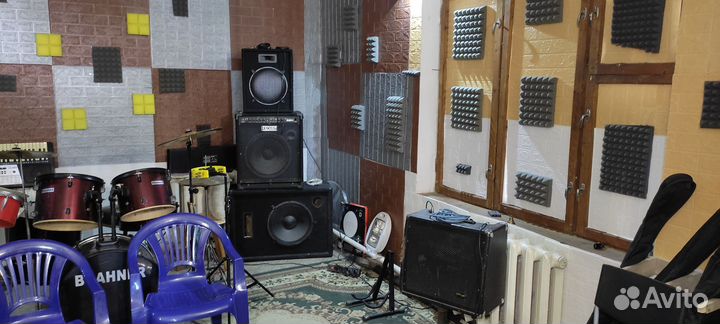 Музыкальная студия с хорошим звуком
