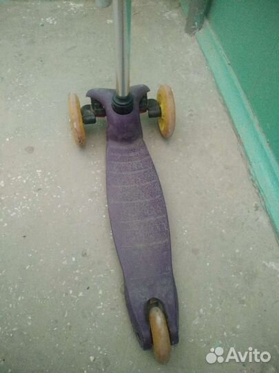 Самокат детский трехколесный бу