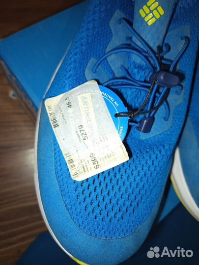 Кроссовки для бега Columbia, 45 p., голубые