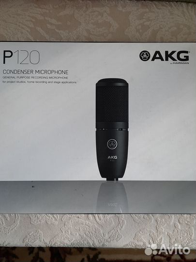 Микрофон студийный AKG P120