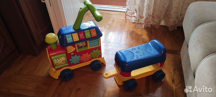 Паровоз толокар каталка