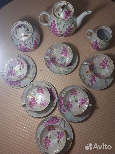 Сервиз чайный Дулево СССР