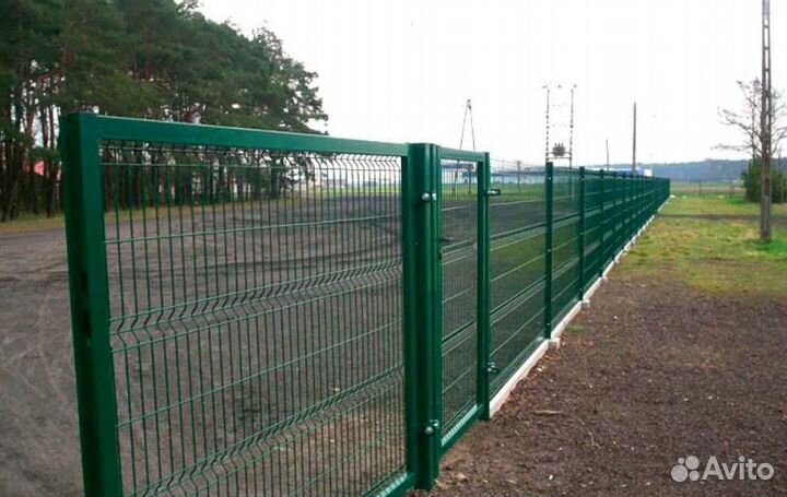 Забор из 3D сетки ,ворота, калитки быстро