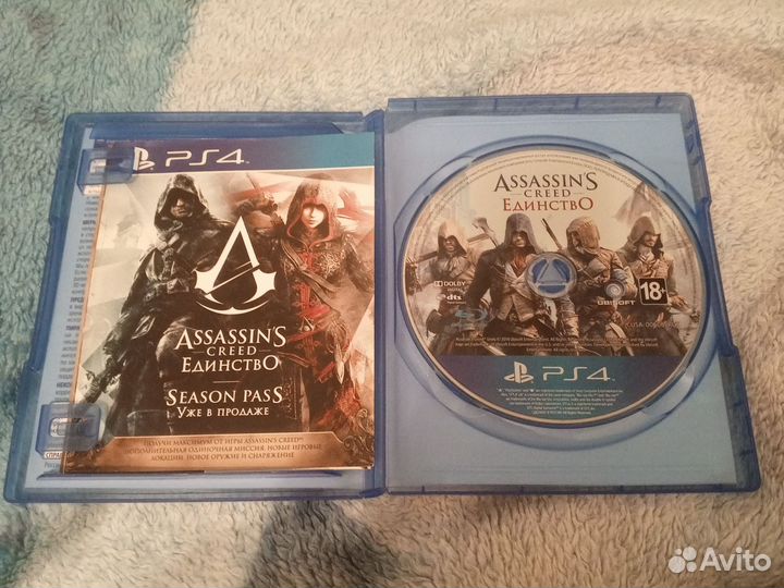 Игры для приставок ps4 б.у Ассасин Крид
