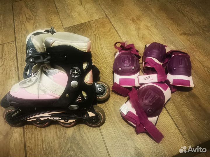 Детские ролики и защита