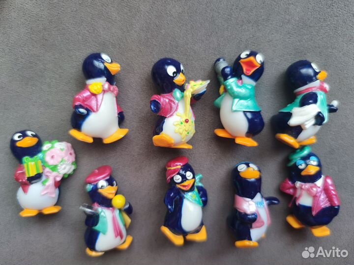 Игрушки из киндера 90х