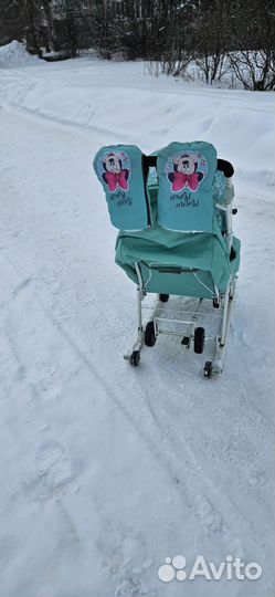 Коляска санки