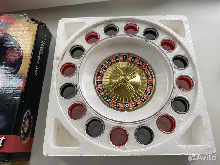 Алкорулетка, настольная игра, подарочный набор