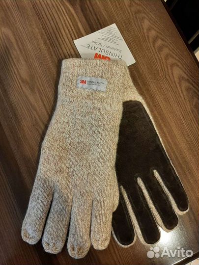 Перчатки шерстяные