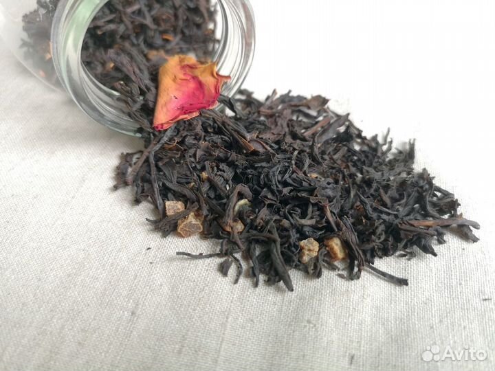 Черный чай ароматизированный Искры шампанского