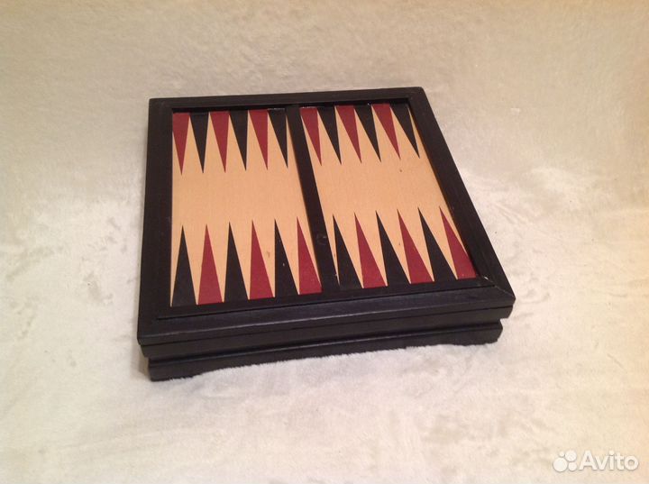 Шахматы, нарды, домино, карты. Сувенир, 4 в 1