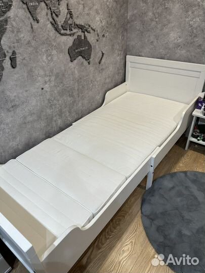 Детская кровать IKEA с матрасом