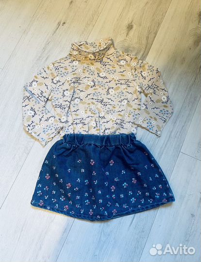 Пакет вещей для девочки 80 86