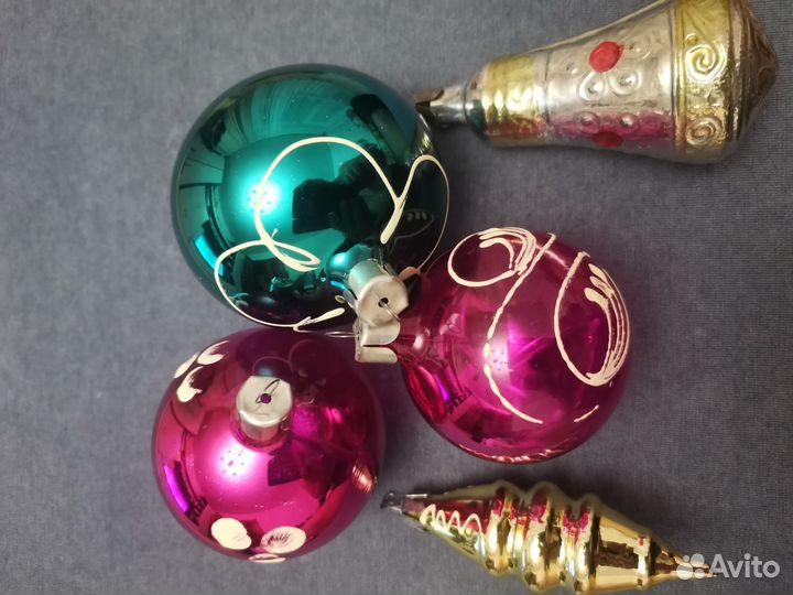 Елочные игрушки СССР