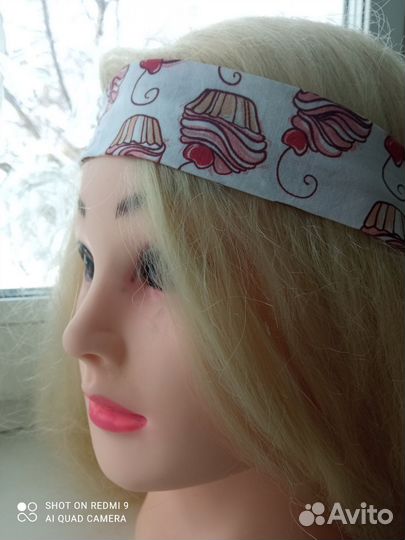 Повязка на голову женская