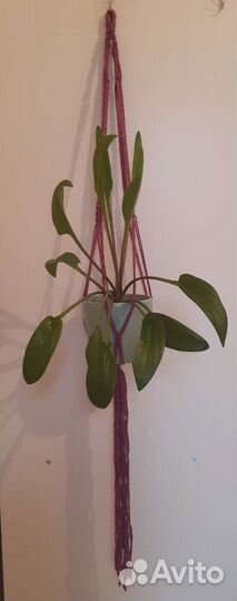 Макраме.Подвес для кашпо.Ручная работа