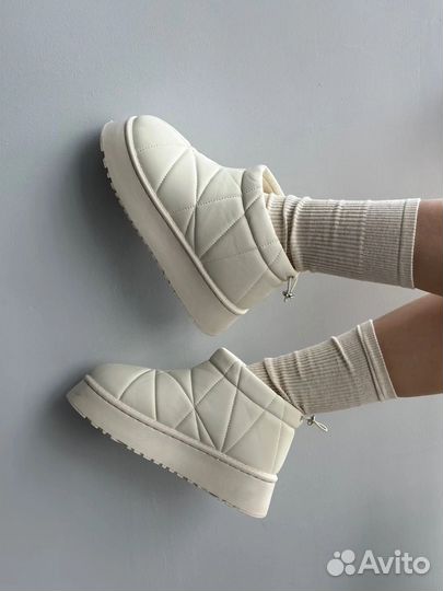 Короткие зимние дутики новые