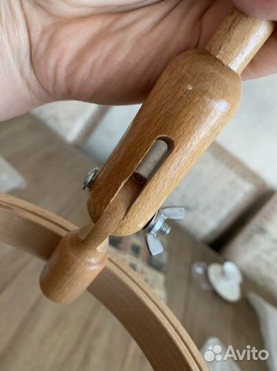 Пяльца деревянные