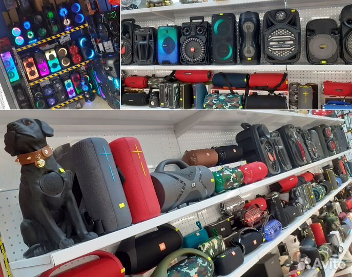 Портативные колонки / новые / большие и маленькие