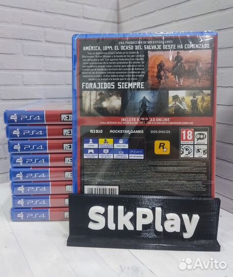 Red Dead Redemption 2 PS4 Новый диск