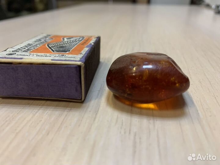 Янтарь кулон СССР