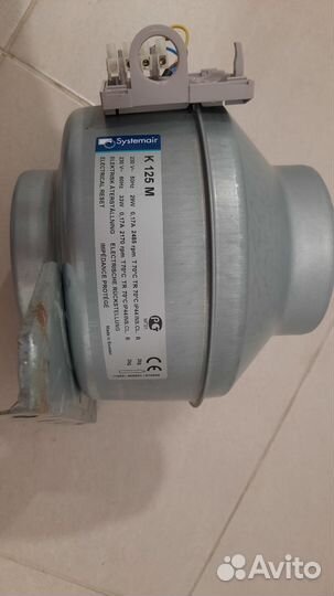Вентилятор Systemair K125M