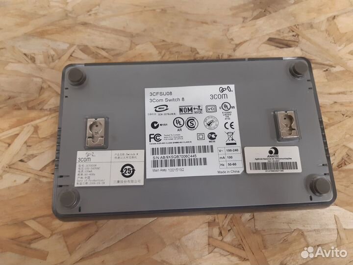 Коммутатор 3 com switch 8