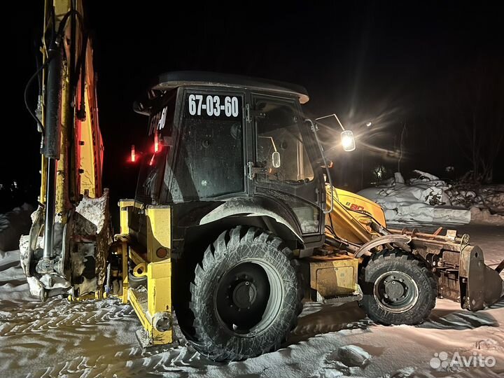 Водитель на экскаватор погрузчик NEW holland B80B