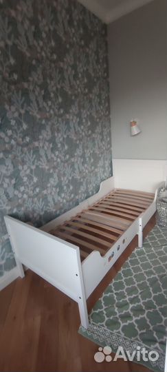 IKEA Кровать для ребенка сундвик раздвижная