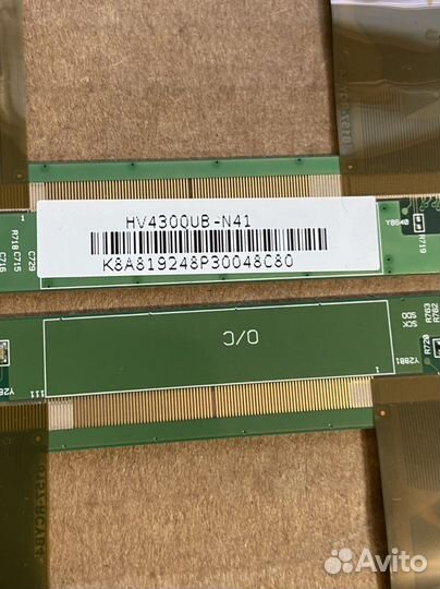 BBK 43LEX-8161/uts2c планки матрицы с шлейфами