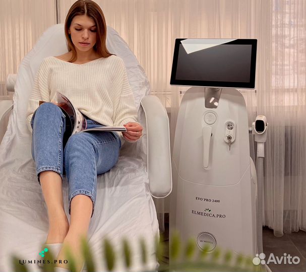 Диодный лазер для эпиляции Lumines Evo’Pro 2400 Вт