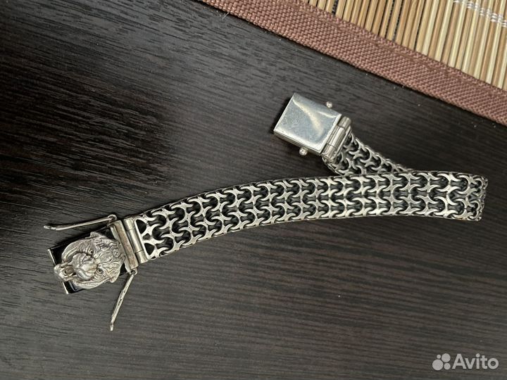 Серебряный браслет мужской