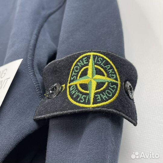 Худи толстовка Stone Island 21FW тёмно-синий L