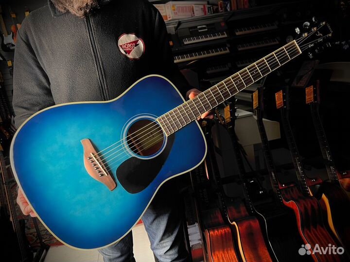 Акустическая гитара yamaha fg 820