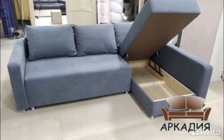 Угловой Диван c Oттоманкой Новый от Прoизводитeля