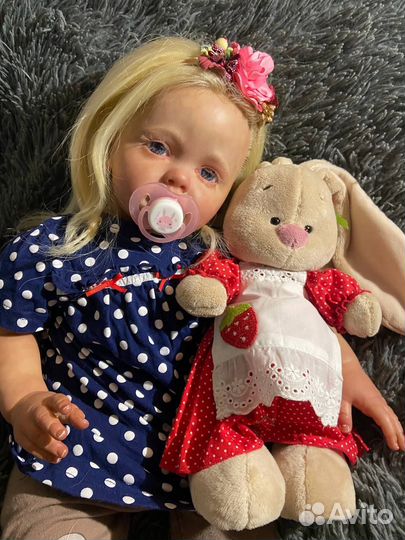 Силиконовый реборн девочка