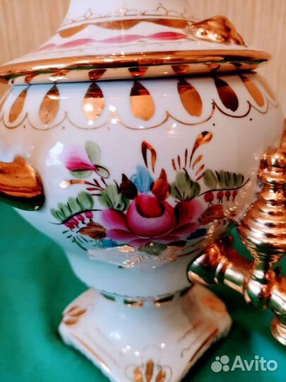 Самовар фарфоровый коллекционный 