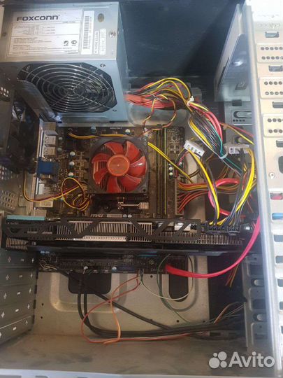 Игровой компьютер с монитором 23