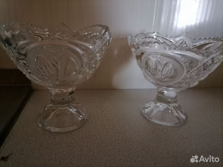 Хрустальная ваза