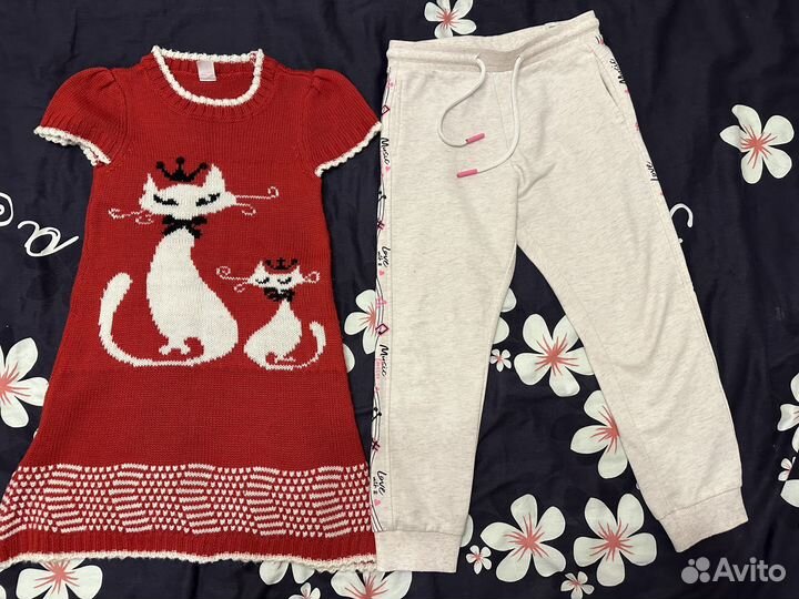 Вещи пакетом для девочки 110-116