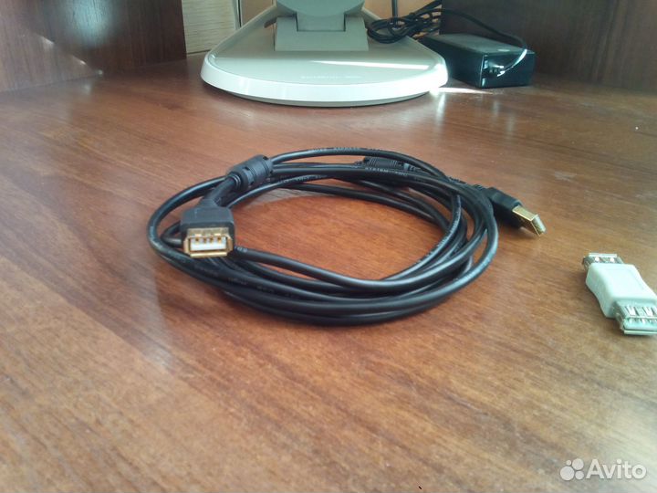 Кабель удлинитель usb + адаптер