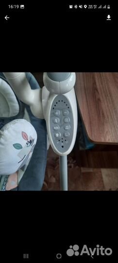 Детские электронные качели