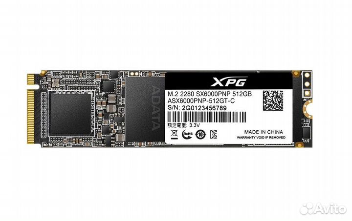 SSD Adata XPG SX6000 Pro (256GB, M.2). new
