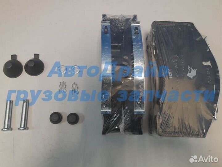 Колодки тормозные BPW 29171 210.9х108.3 мм