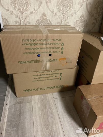 Коробка мужских и женских вещей