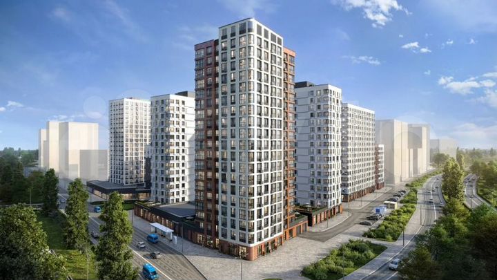 Квартира-студия, 24,6 м², 8/8 эт.