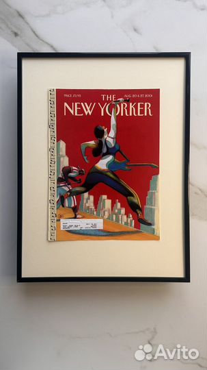 Обложка журнала The New Yorker 20-27 авг 2001